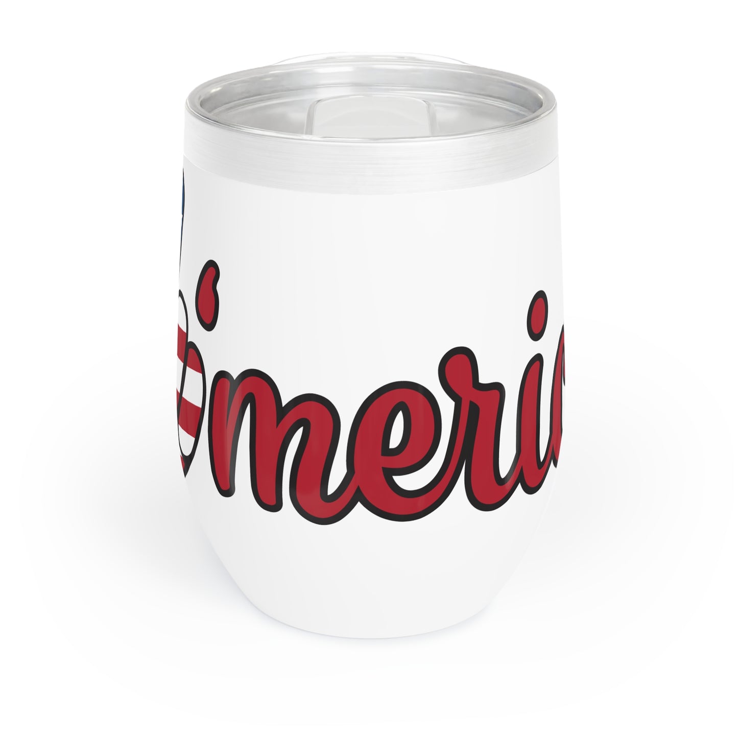 Chill Wine Tumbler: Fun Summer Drinkware, Perfect for Parties, BBQs, Picnics, Unique Gift for Wine Lovers, 4th of July Celebrations