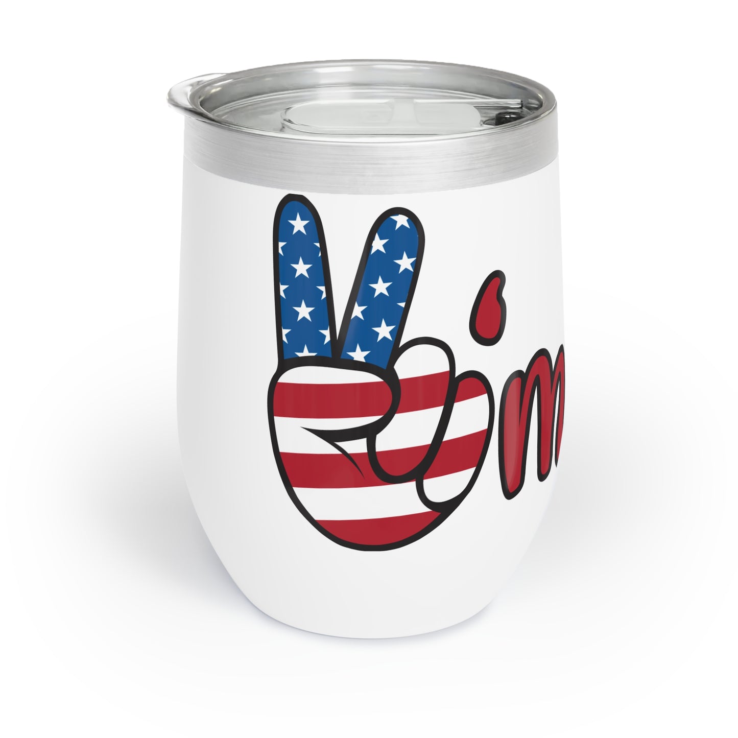 Chill Wine Tumbler: Fun Summer Drinkware, Perfect for Parties, BBQs, Picnics, Unique Gift for Wine Lovers, 4th of July Celebrations