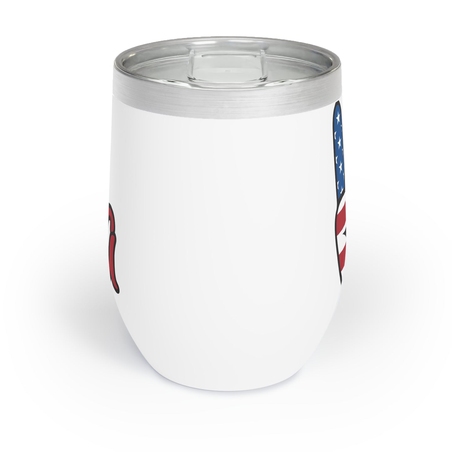 Chill Wine Tumbler: Fun Summer Drinkware, Perfect for Parties, BBQs, Picnics, Unique Gift for Wine Lovers, 4th of July Celebrations