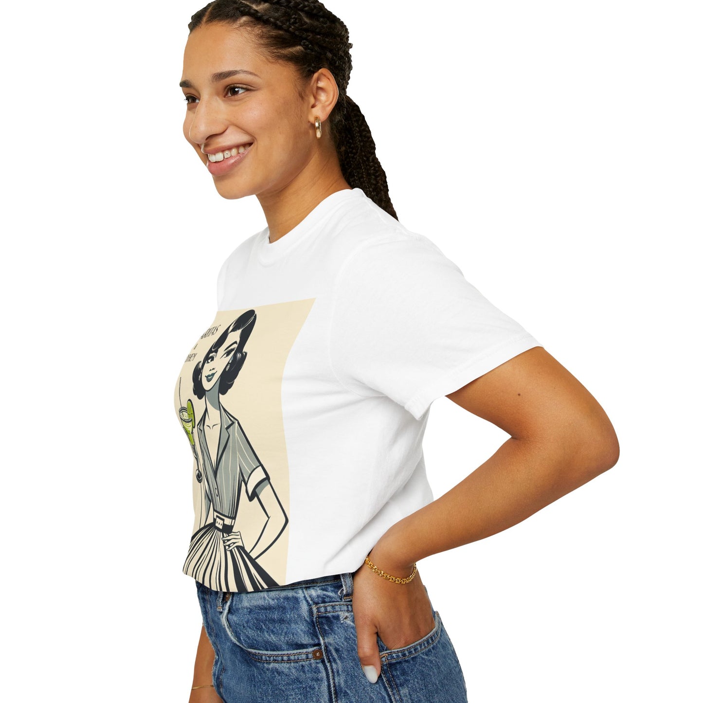 Vintage Margarita T-Shirt, Funny Retro Tee for Cocktail Lovers, Party Shirt, Gift for Her, Summer Vibes, Unisex Garment-Dyed Fashion